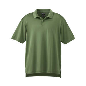 Adidas Mens ClimaCool Pique Polo - Dark/All Green, Grass