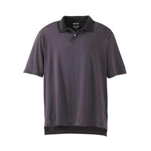 Adidas Mens ClimaCool Classic Stripe Polo - Dark/All Gray, Flint/Black