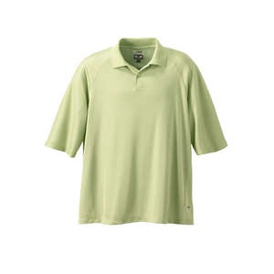 Adidas Mens ClimaCool Mesh Polo - Dark/All Green, Apple