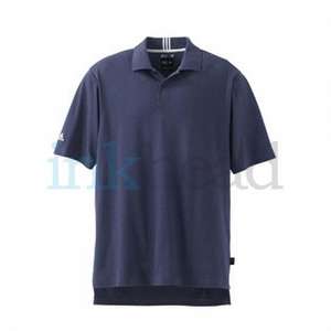 Adidas Mens ClimaLite Ottoman Solid Polo - Dark/All 