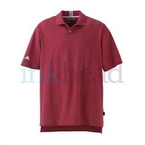 Adidas Mens ClimaLite Ottoman Solid Polo - Dark/All 