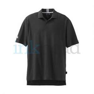 Custom Promotional Adidas Mens ClimaLite Ottoman Solid Polo - Dark/All