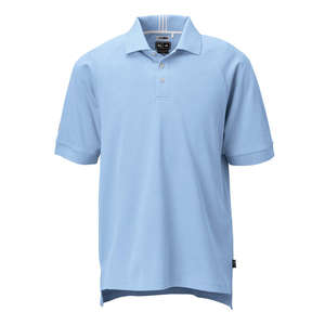 Adidas Mens ClimaLite Pique Polo - Dark/All Blue, Freeze/White
