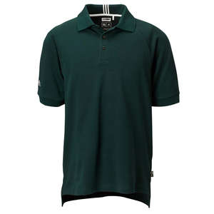 Adidas Mens ClimaLite Pique Polo - Dark/All Zucchini/White