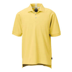 Adidas Mens ClimaLite Pique Polo - Dark/All Yellow, Sun/White