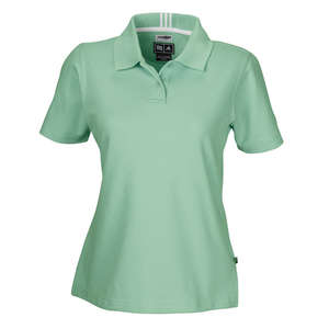 Custom Promotional Adidas Womens Stretch ClimaLite Pique Polo - Dark/All