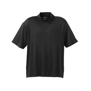 Adidas ClimaCool Short Sleeve Mock - Dark/All Black
