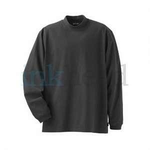 Adidas ClimaLite Long Sleeve Sueded Jersey Mock - Dark/All 