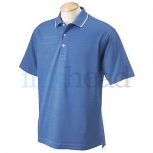 Chestnut Hill Mens Medinah Dri-Fast Jacquard Polo - Dark/All 