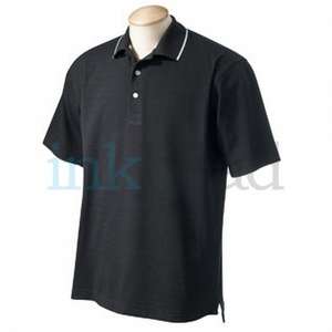 Chestnut Hill Mens Medinah Dri-Fast Jacquard Polo - Dark/All 