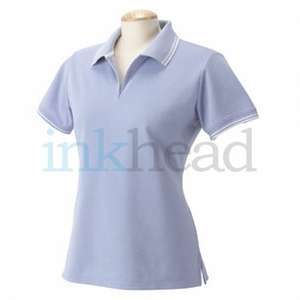 Custom Promotional Chestnut Hill Womens Brookline Dri-Fast Oxford Pique Polo - Dark/All
