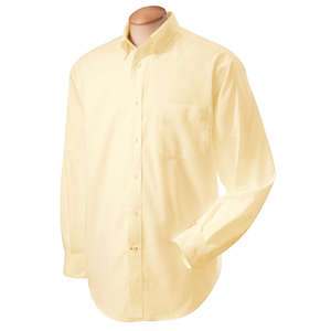 Chestnut Hill Mens Performance Plus Oxford - Dark/All Yellow, Maize