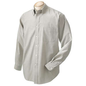 Chestnut Hill Mens Performance Plus Oxford - Dark/All Green, Pine