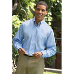 Business Dress Shirts - Van Heusen Mens True Wrinkle Free 80/2 Cotton Pinpoint Oxford - Dark/All