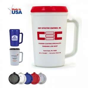 Custom Promotional Thermal Mug - 16 oz.