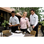 Imprinted Men's Dress Shirts - Harriton Short Sleeve Oxford With Stain Release - Dark/All