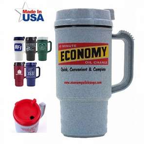 Custom Promotional Thermal Auto Mug - 14 oz.