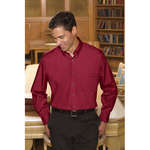 Promotional Dress Shirts - Van Heusen Mens Solid Silky Poplin - Dark/All