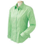 Promotional Dress Shirts - Chestnut Hill Womens Glen Plaid - Dark/All