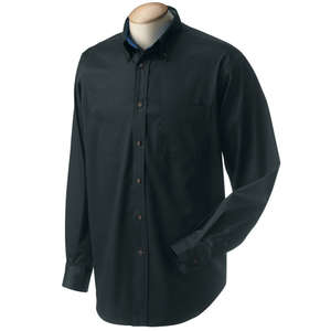 Chestnut Hill Mens Performance Plus Twill - Dark/All Black/Blue, French