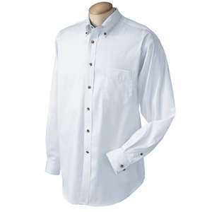 Chestnut Hill Mens Performance Plus Twill - Dark/All White/Blue, Light