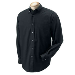 Chestnut Hill Mens 32 Singles Twill Longsleeve - Dark/All Black