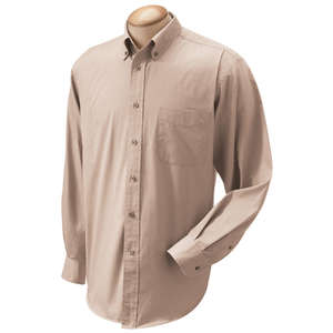 Chestnut Hill Mens 32 Singles Twill Longsleeve - Dark/All Gray, Stone