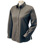 Promotional Women's Dress Shirts - Chestnut Hill Womens 32 Singles Twill - Dark/All
