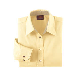 Harriton Womens Twill with Stain Release - Dark/All Yellow, Straw/Gray, Stone