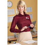 Custom Women's Dress Shirts - Harriton Womens Twill with Stain Release - Dark/All