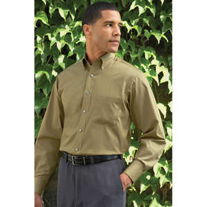 Custom Promotional Van Heusen Mens Long Sleeve Dress Twill - Dark/All