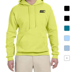 Jerzees 8 oz 50/50 Nublend Hooded Pullover - Dark/Color