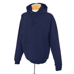 Jerzees 8 oz 50/50 Nublend Hooded Pullover - Dark/Color Blue, Navy
