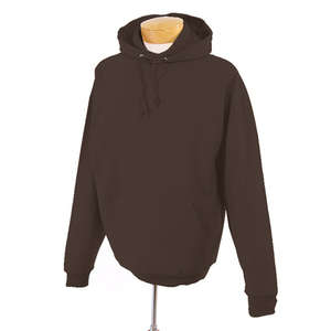 Jerzees 8 oz 50/50 Nublend Hooded Pullover - Dark/Color Brown, Classic