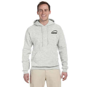 Custom Promotional Jerzees 8 oz 50/50 Nublend Hooded Pullover - Light/Heather