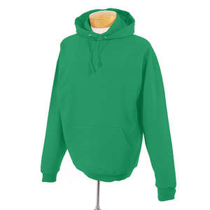 Jerzees Youth 8 oz 50/50 Nublend Hooded Pullover - Dark/Color Green, Kelly