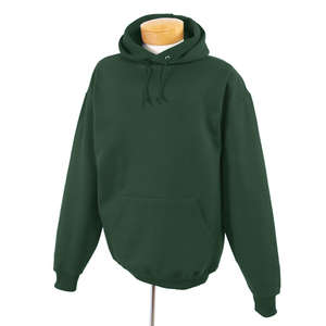 Jerzees Youth 8 oz 50/50 Nublend Hooded Pullover - Dark/Color Green, Forest