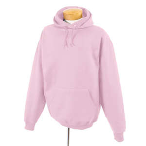 Jerzees Youth 8 oz 50/50 Nublend Hooded Pullover - Dark/Color Pink