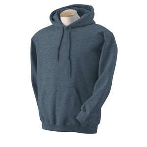 Gildan 7.75 oz 50/50 Hooded Pullover - Dark/Color Gray, Heathered Dark