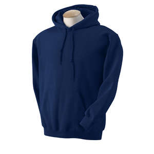 Gildan 7.75 oz 50/50 Hooded Pullover - Dark/Color Blue, Navy