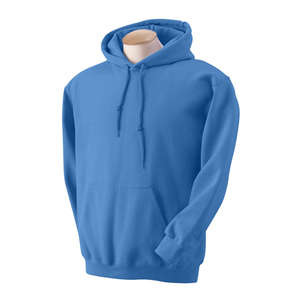 Gildan 7.75 oz 50/50 Hooded Pullover - Dark/Color Blue, Carolina
