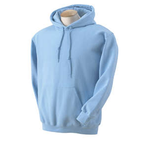 Gildan 7.75 oz 50/50 Hooded Pullover - Dark/Color Blue, Light