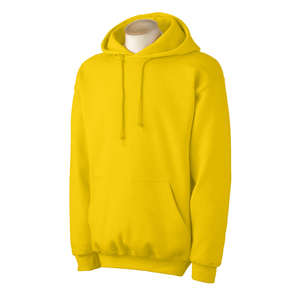 Gildan 7.75 oz 50/50 Hooded Pullover - Dark/Color Gold