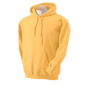 Gildan 7.75 oz 50/50 Hooded Pullover - Dark/Color Honey