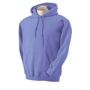 Gildan 7.75 oz 50/50 Hooded Pullover - Dark/Color Violet