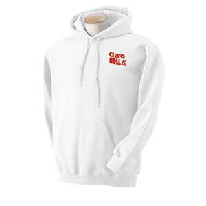 Gildan 7.75 oz 50/50 Hooded Pullover - White/Neutral