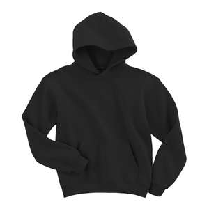 Gildan Youth 7.75 oz 50/50 Hooded Pullover - Dark/Color Black