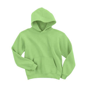 Gildan Youth 7.75 oz 50/50 Hooded Pullover - Dark/Color Kiwi
