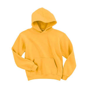 Gildan Youth 7.75 oz 50/50 Hooded Pullover - Dark/Color Gold