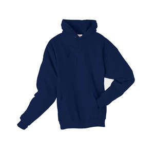 Hanes 7.8 oz 50/50 Comfort Blend Fleece Pullover Hood - Dark/Color Blue, Navy